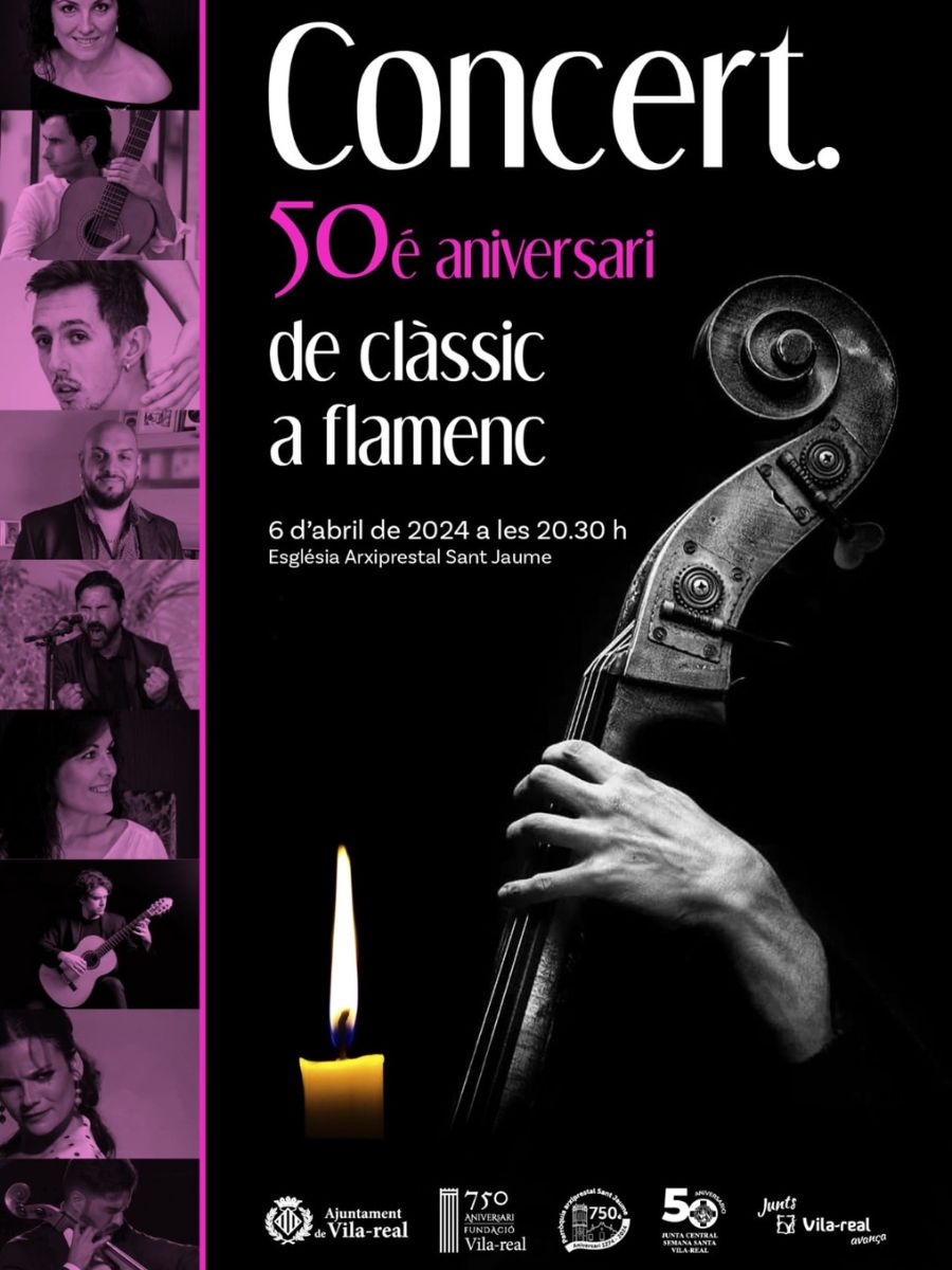 La Junta Central de Semana Santa de Vila-real ha programado un concierto especial con motivo de su 50º aniversario 1