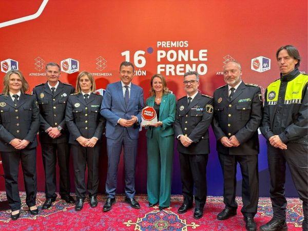 La Policía Local de Castellón recibe el premio ‘Ponle Freno’