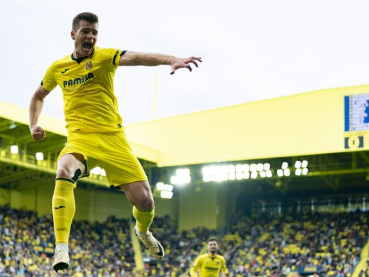 Victoria del Villarreal CF ante el Rayo Vallecano en La Cerámica