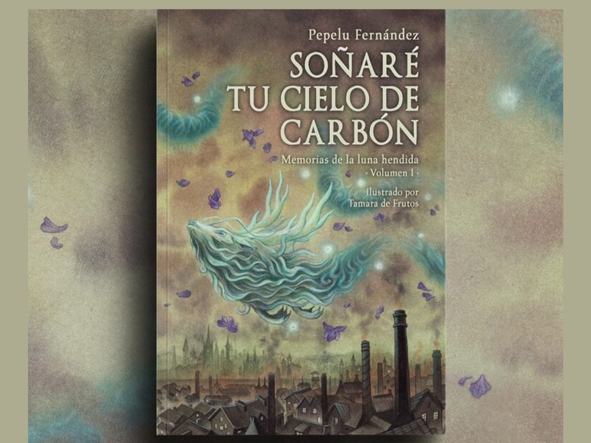 Pepelu Fernández presenta su nueva novela en Castellón-Soñaré tu cielo de carbón libro