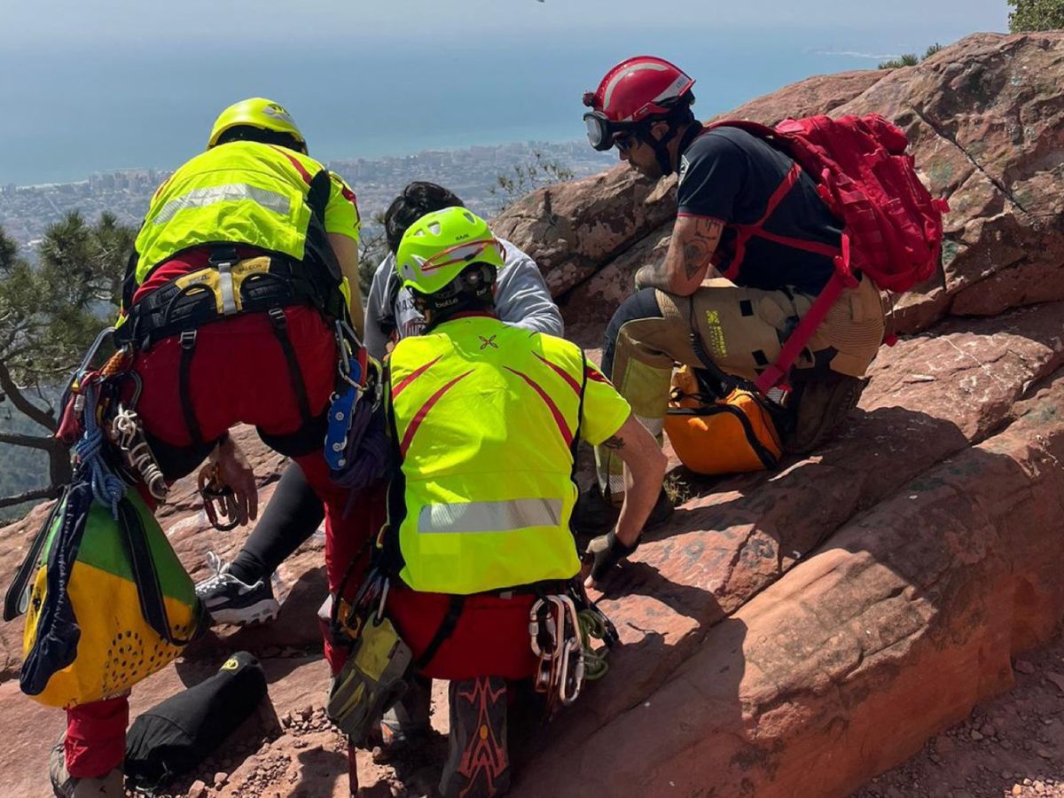 Rescatada en Les Agulles de Santa Àgueda de Benicàssim