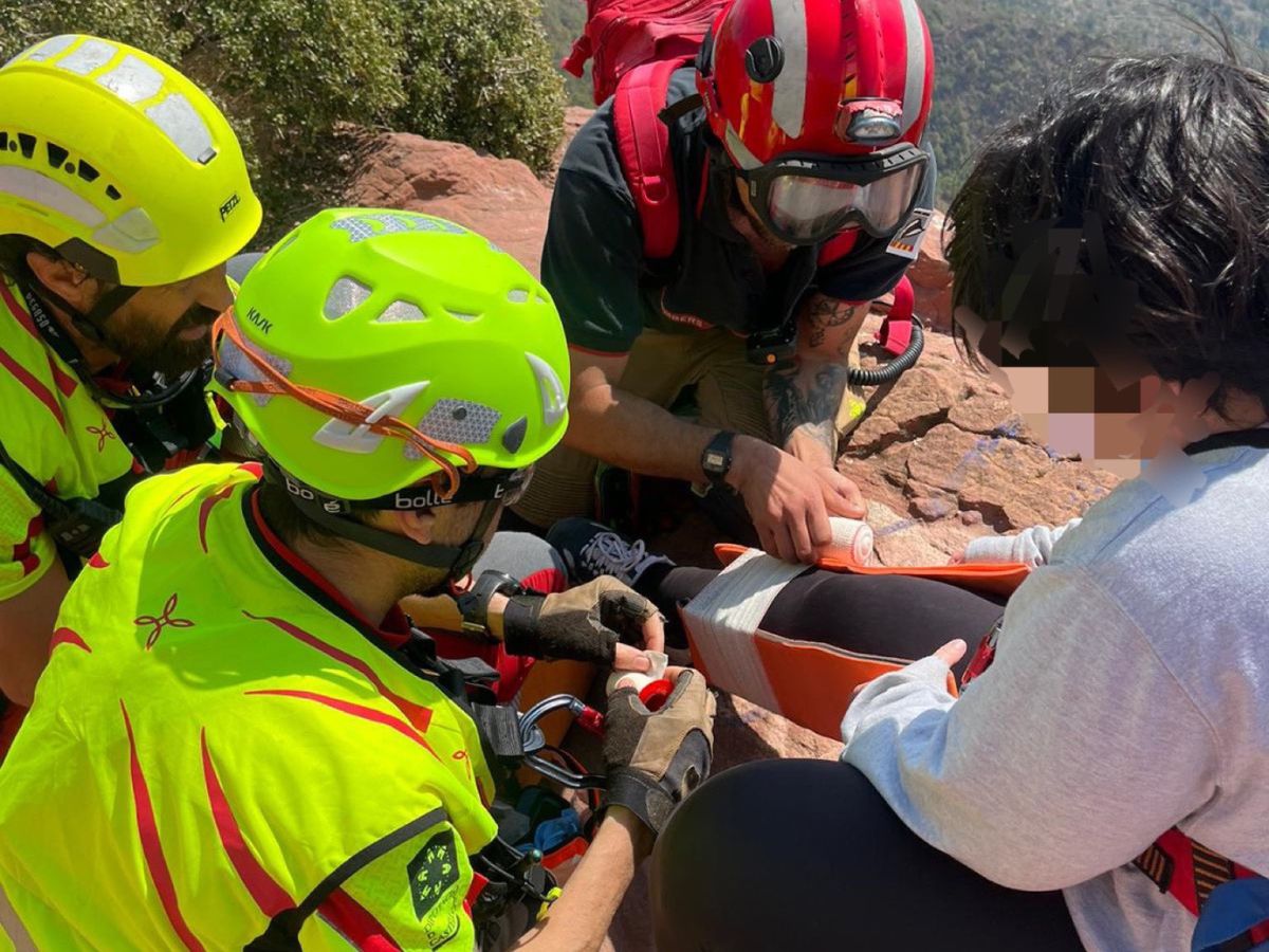 Rescatada en Les Agulles de Santa Àgueda de Benicàssim