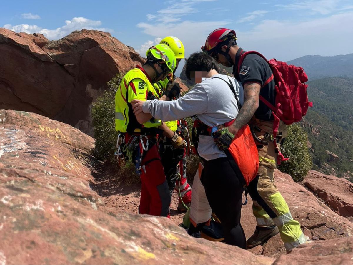 Rescatada en Les Agulles de Santa Àgueda de Benicàssim