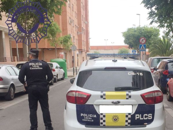 Se da a la fuga en Castellón tras un accidente de tráfico