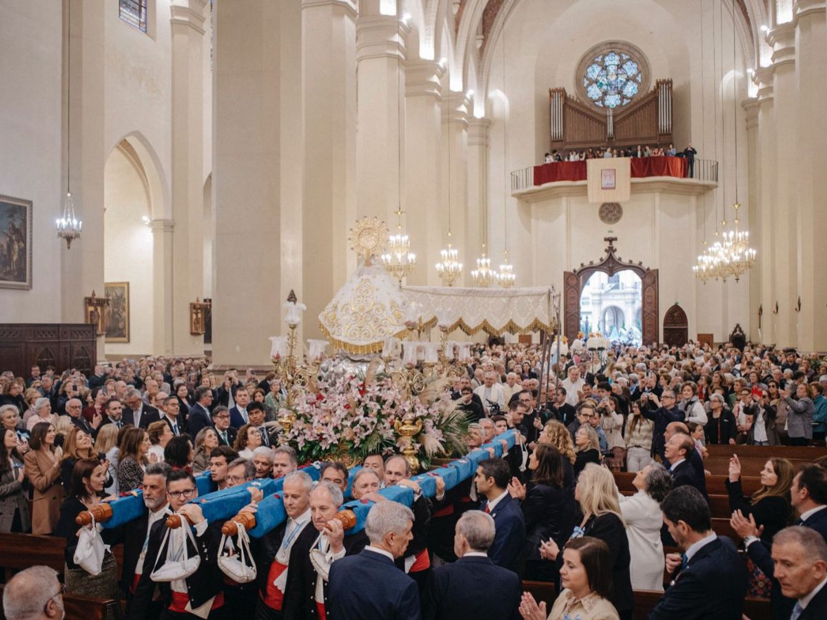 Traslado de la Mare de Déu del Lledó a la Concatedral de Santa María