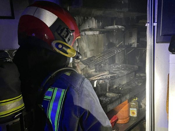 Un incendio en un bar de Vinaròs estuvo a punto de arrasar con todo