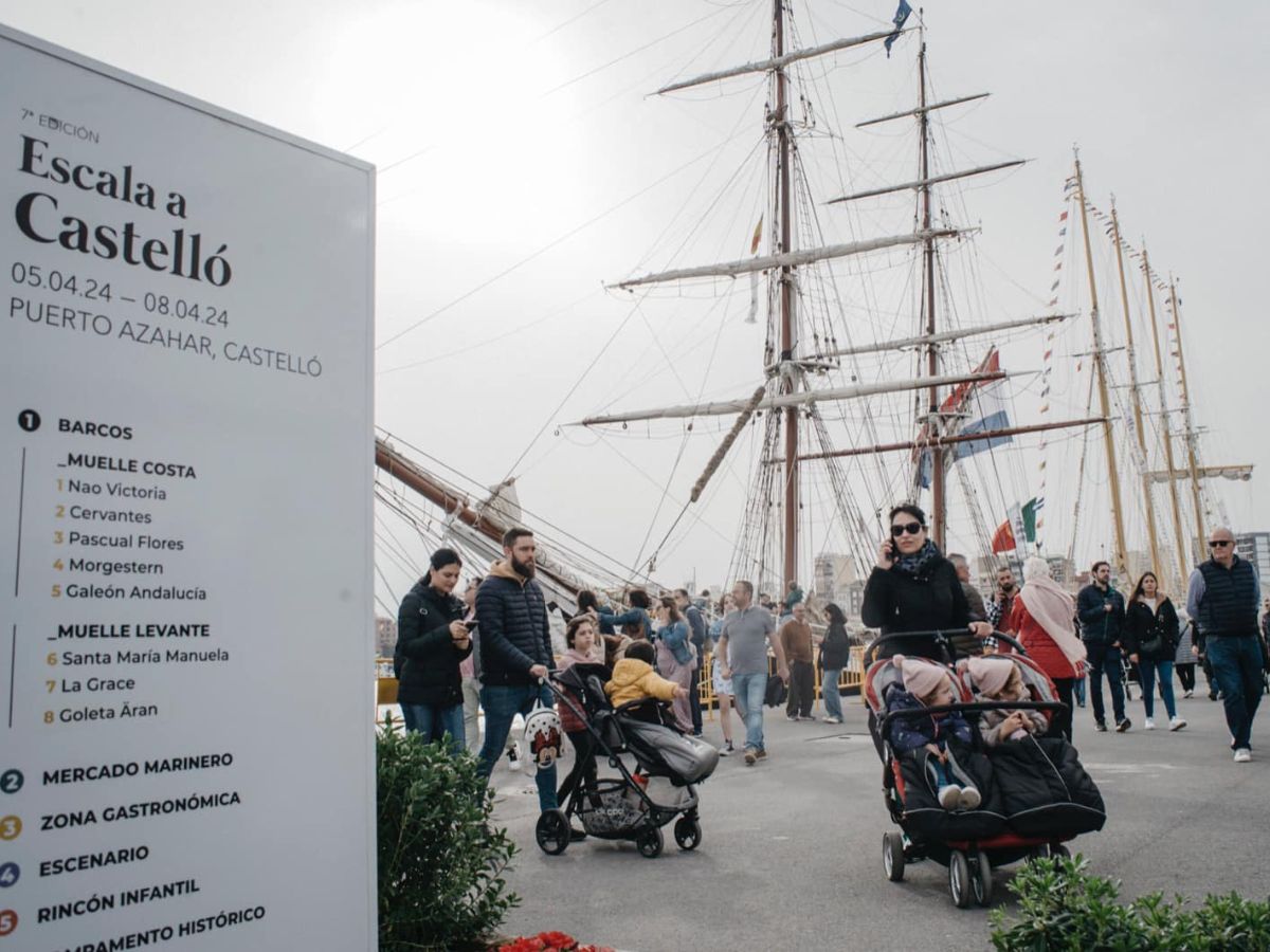 ‘Escala a Castelló’ y el ‘Fin de Semana Marinero’ abarrotan el Grao