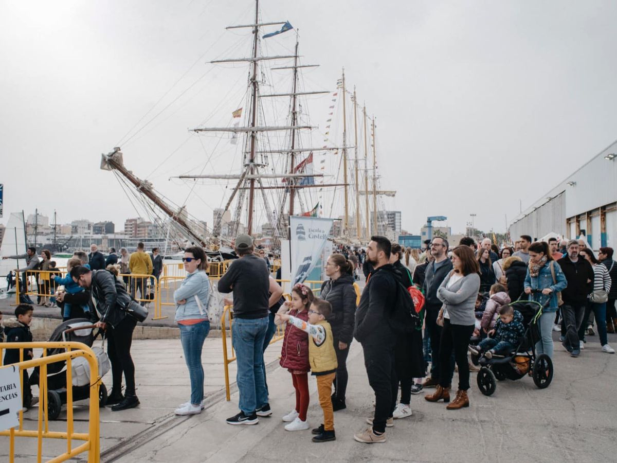 ‘Escala a Castelló’ y el ‘Fin de Semana Marinero’ abarrotan el Grao