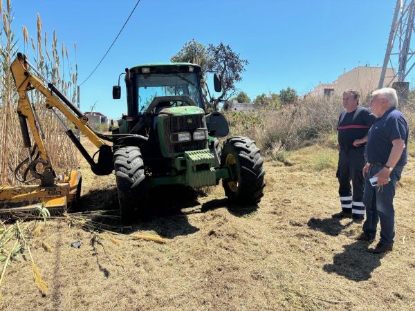 Almassora se prepara para las lluvias torrenciales