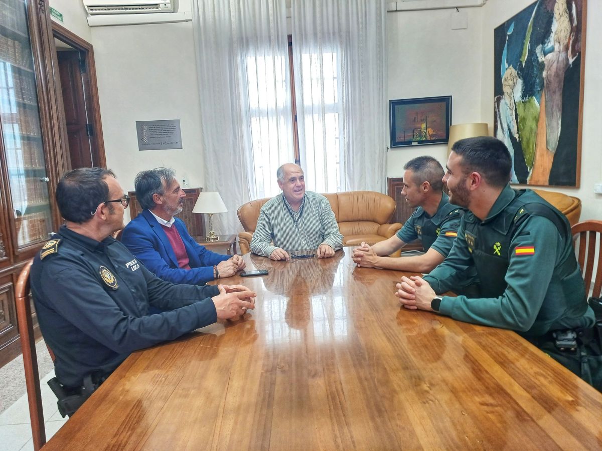 Benicarló recibe al nuevo capitán de la Guardia Civil