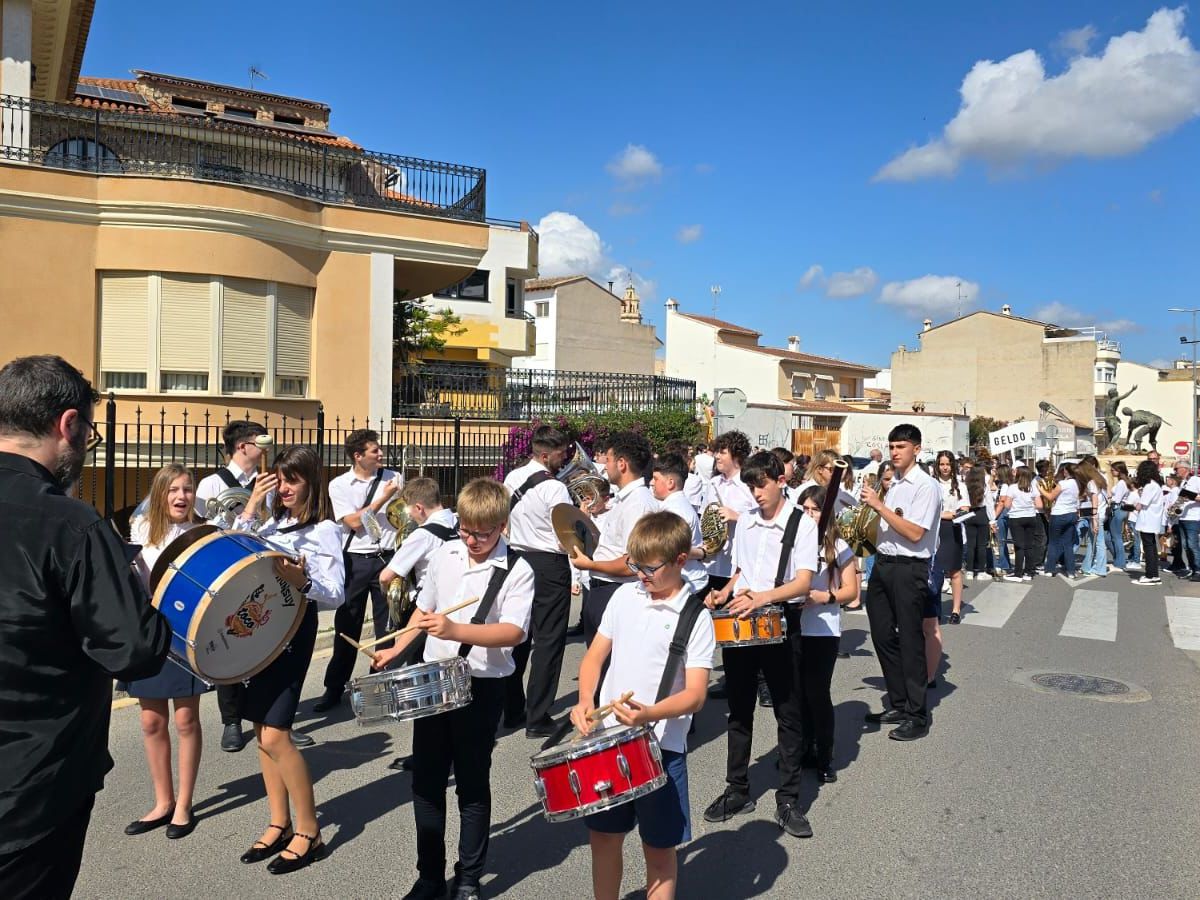 Castellnovo luce en el encuentro musical de Bandas Juveniles