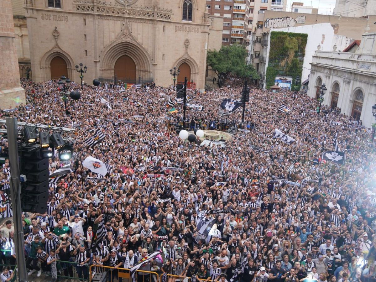 El CD Castellón no vivía un ascenso directo desde hace 35 años