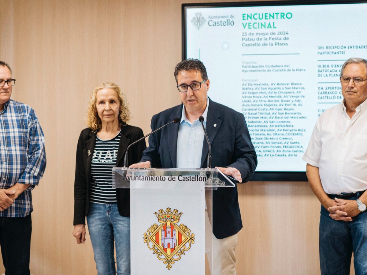 ‘Encuentro Vecinal’ con 39 asociaciones representativas de Castellón