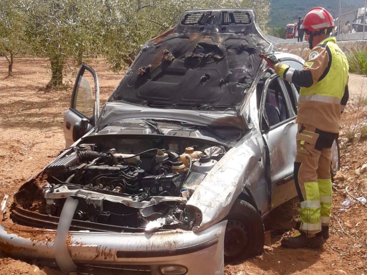 Fallece en un accidente de tráfico en la Pobla de Tornesa