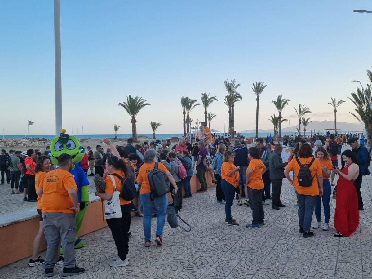 Geocastellón 2024 provoca colas de visitantes en Torreblanca