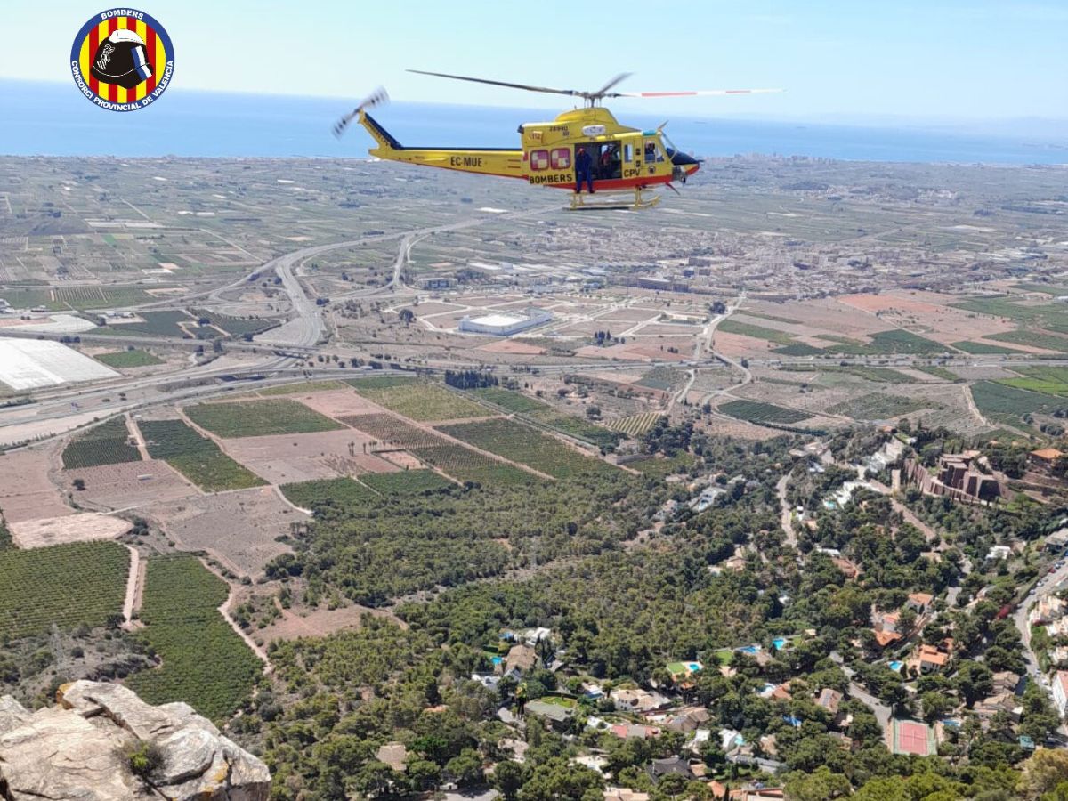 Herido tras caer 50 metros en la cima de Monte Picayo