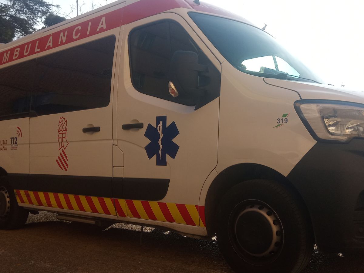 Hombre hospitalizado por accidente entre coche y bicicleta en Vila-real