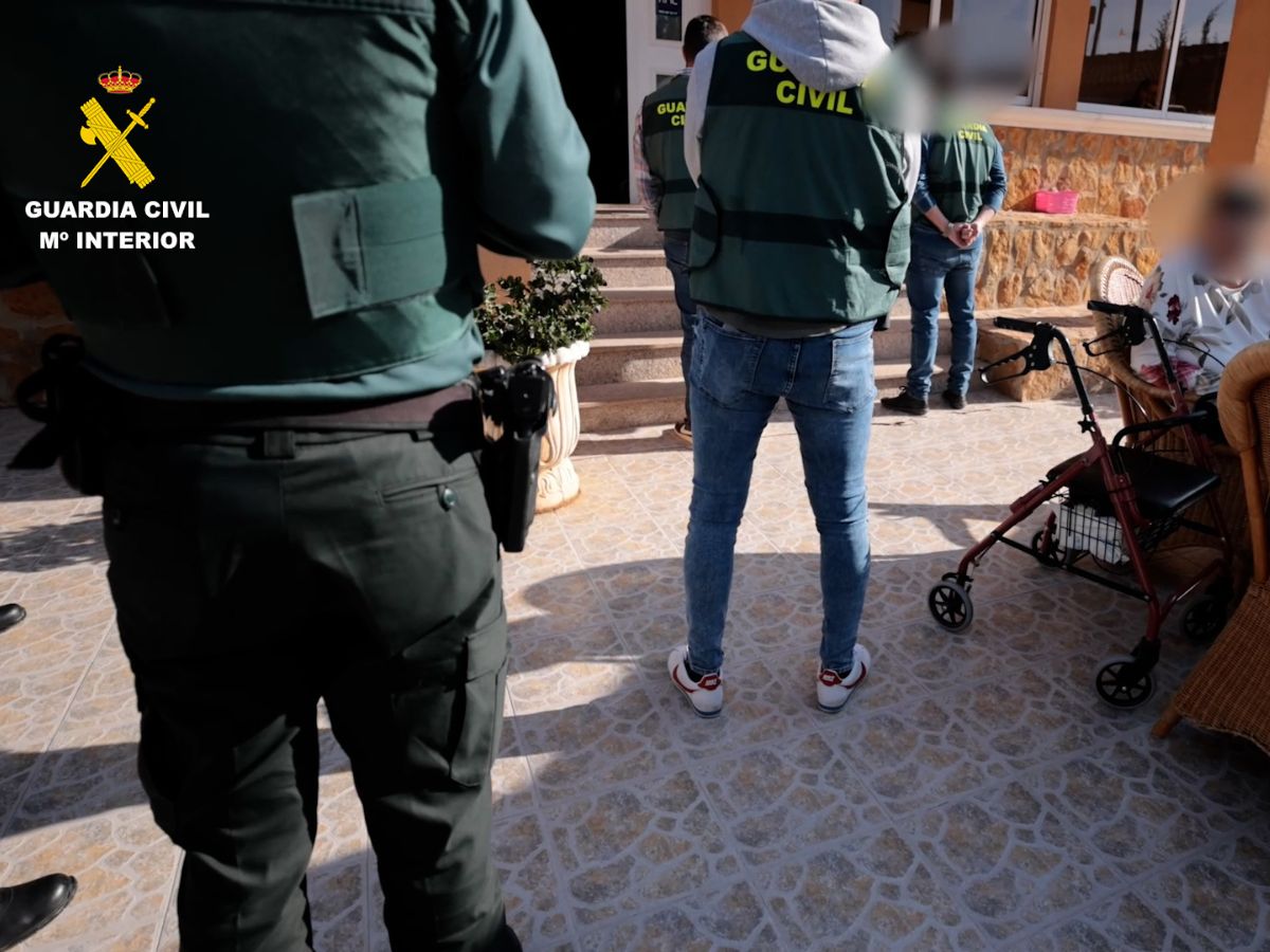 La Guardia Civil desmantela una residencia ilegal para ancianos