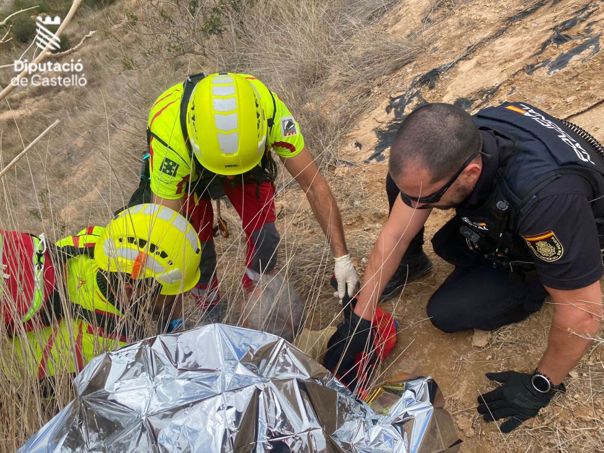 El hombre ha sido localizado en el término municipal de Almassora y ha sido trasladado al hospital.