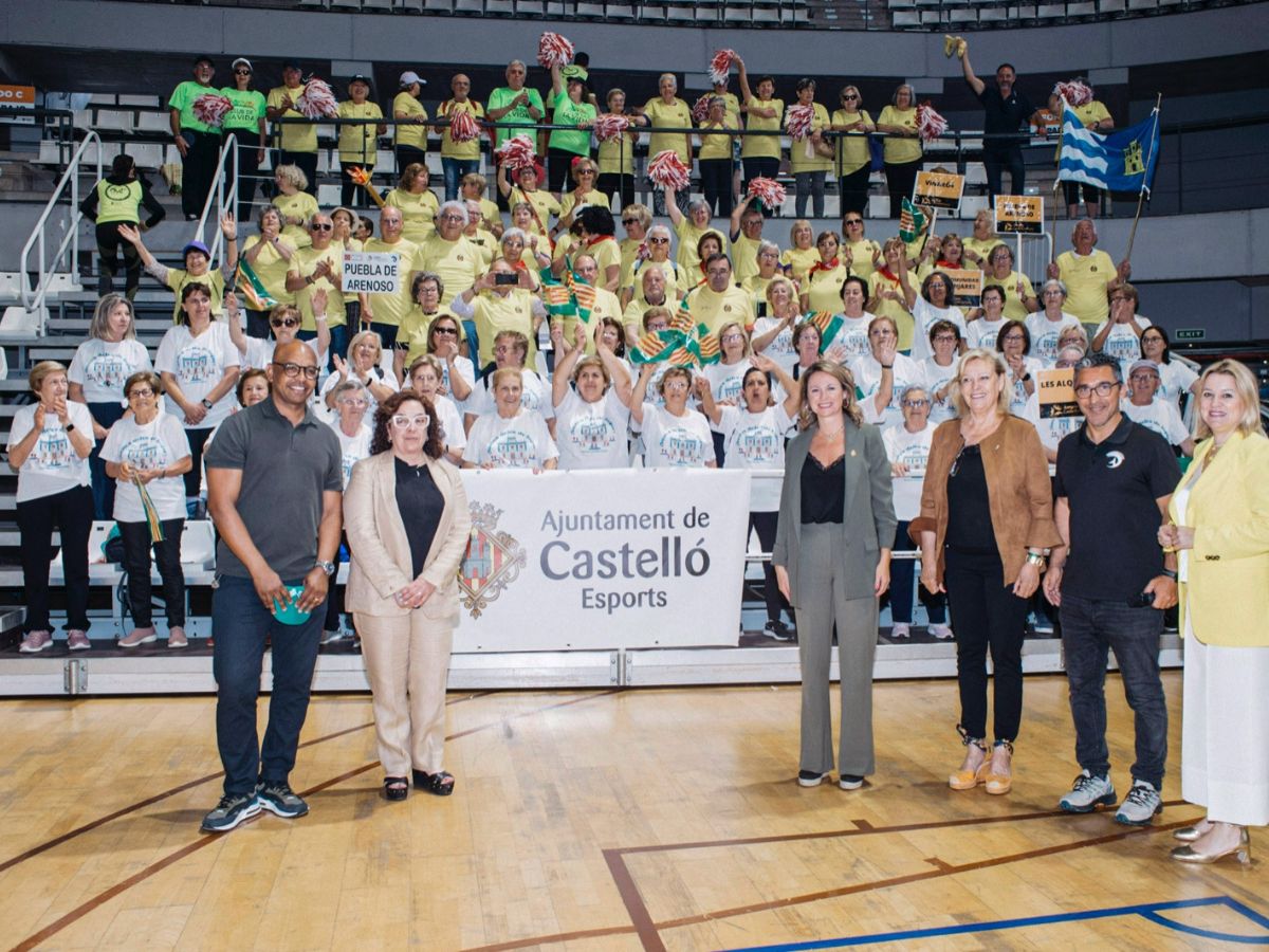 La capital de la Plana acoge la final de la fase provincial de los Juegos Castellonenses para Adultos Mayores.