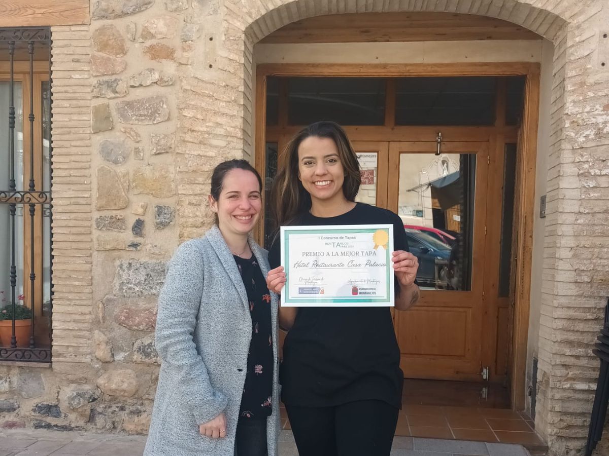 Montanejos entrega el premio del I Concurso de Tapas