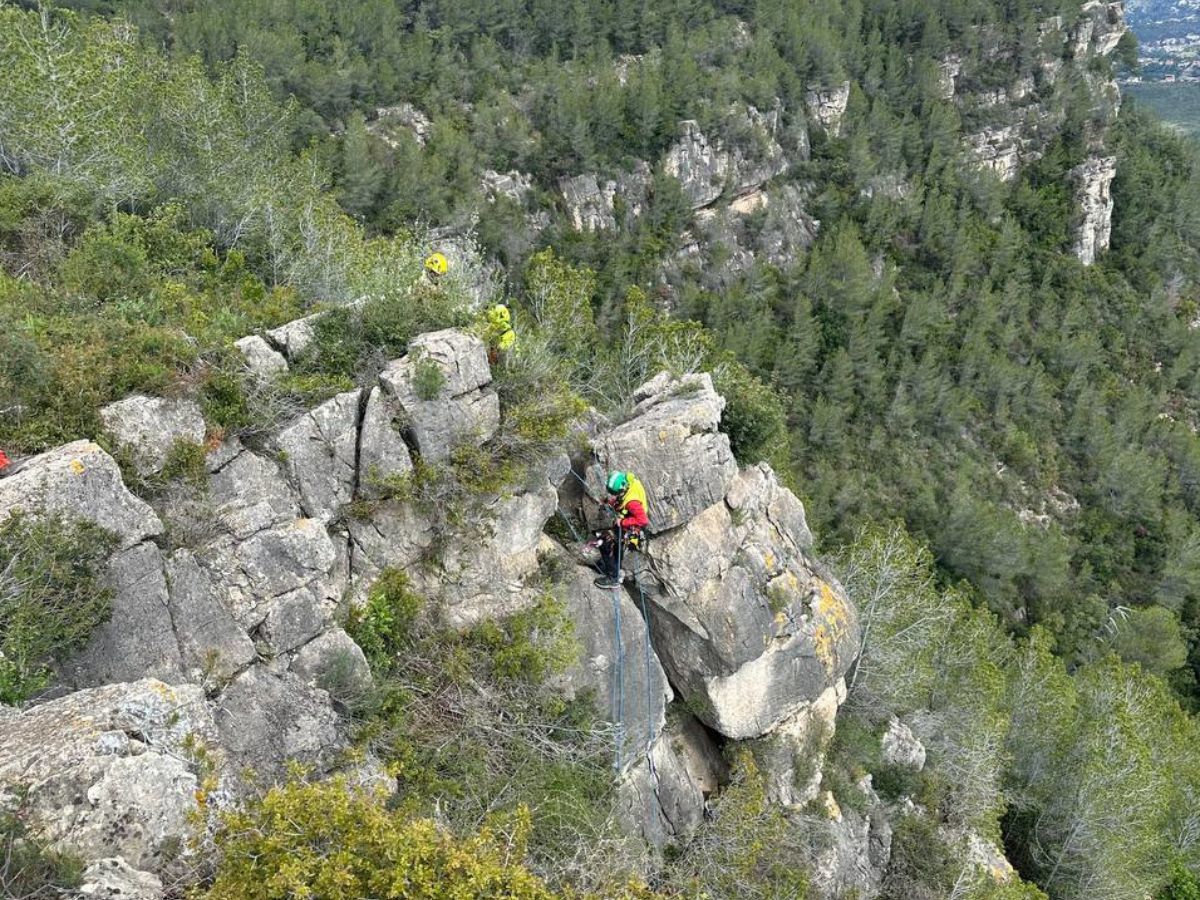 Muere un senderista al caer de 120 metros de altura en la Pedraforca