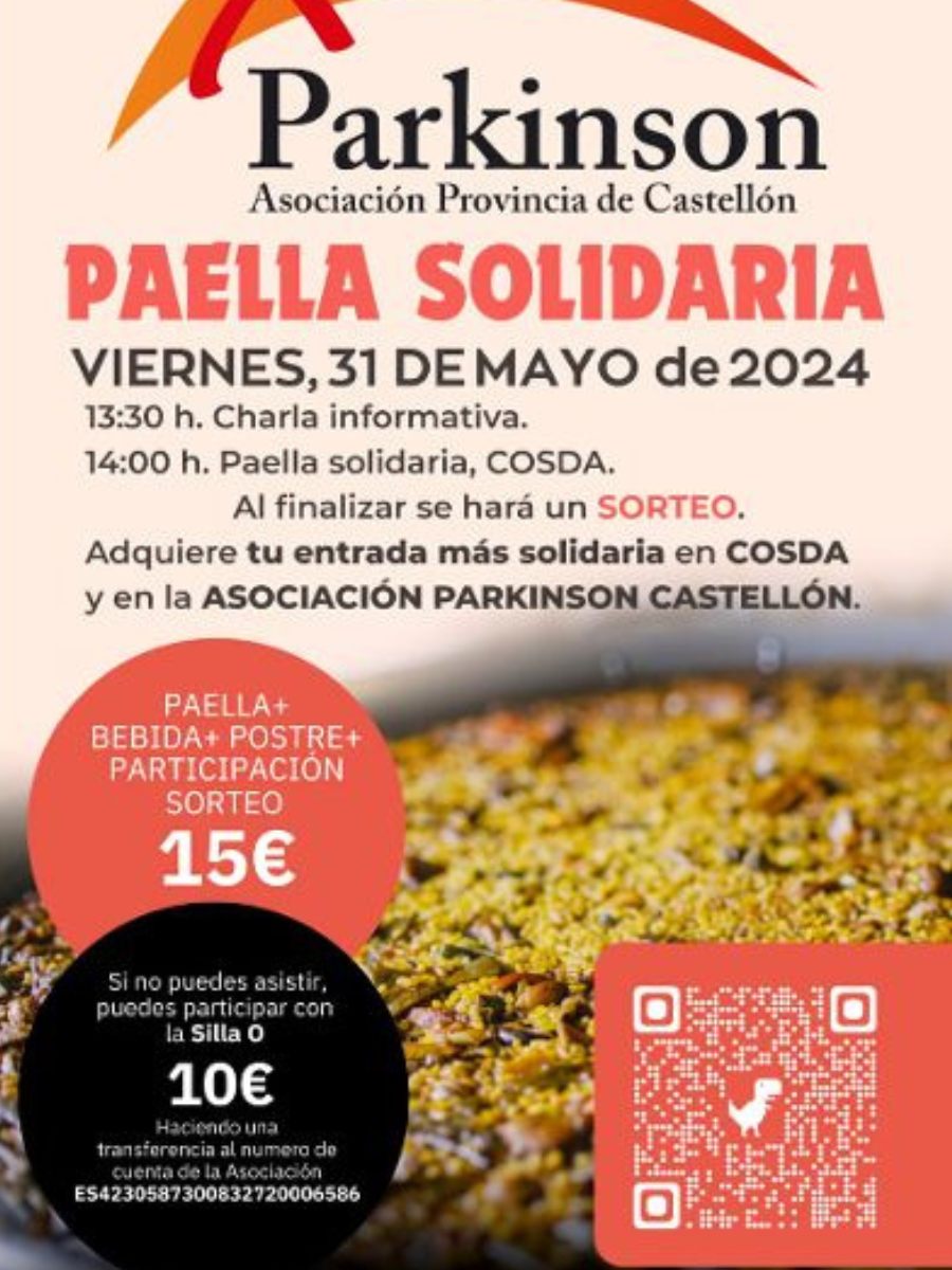 'Paella Solidaria en Apoyo al Parkinson' en el Grao de Castellón