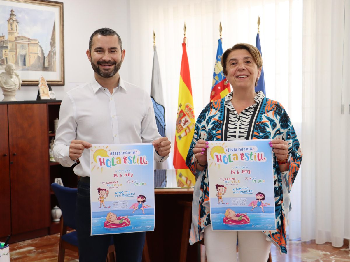 Gran Fiesta Infantil en l’Alcora para dar la bienvenida al verano