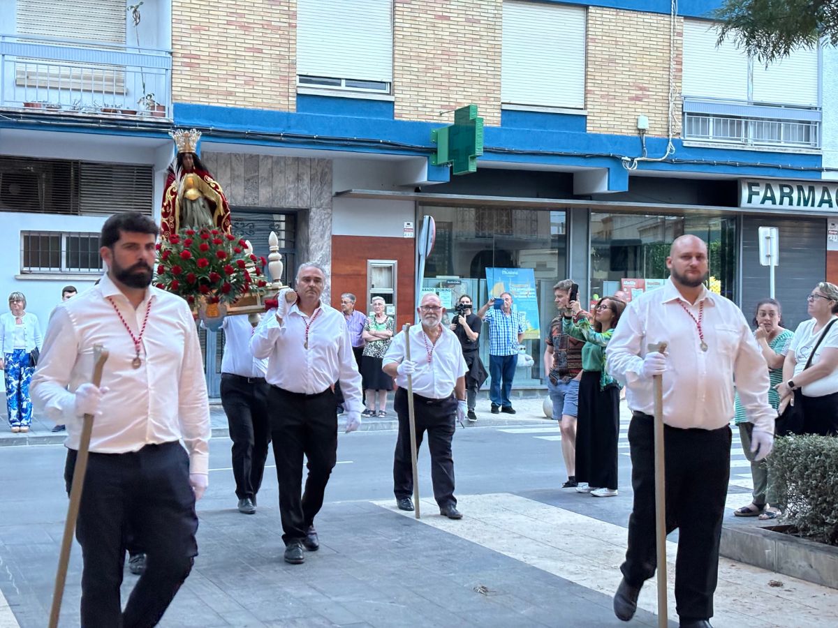 Almassora traslada Santa Quitèria a la Natividad al Cristo