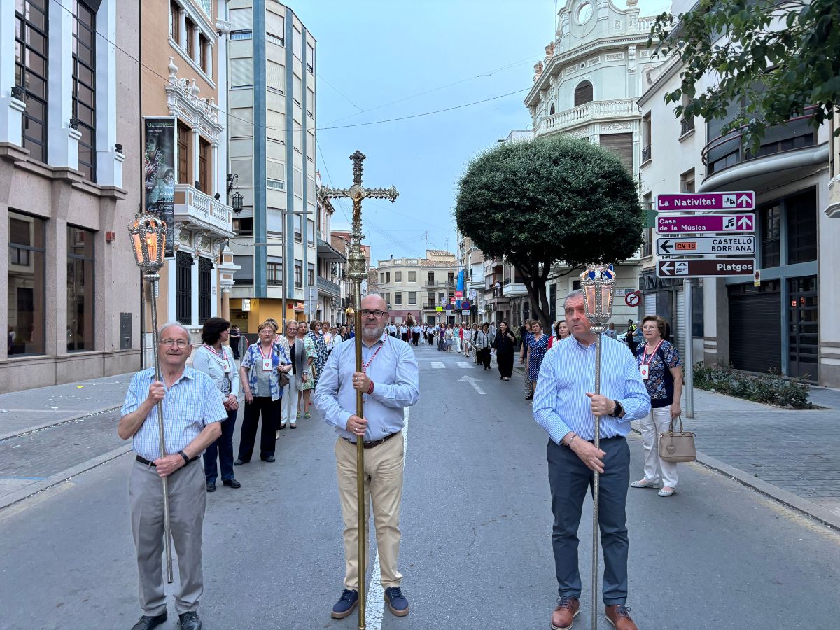 Almassora traslada Santa Quitèria a la Natividad al Cristo