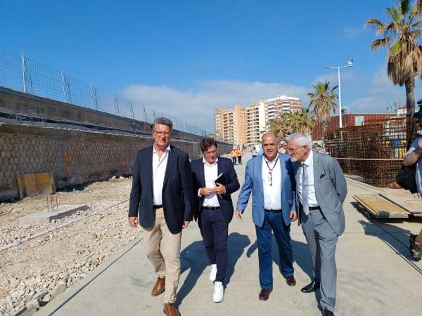 Avanzan las obras del Paseo del Morrongo en Benicarló