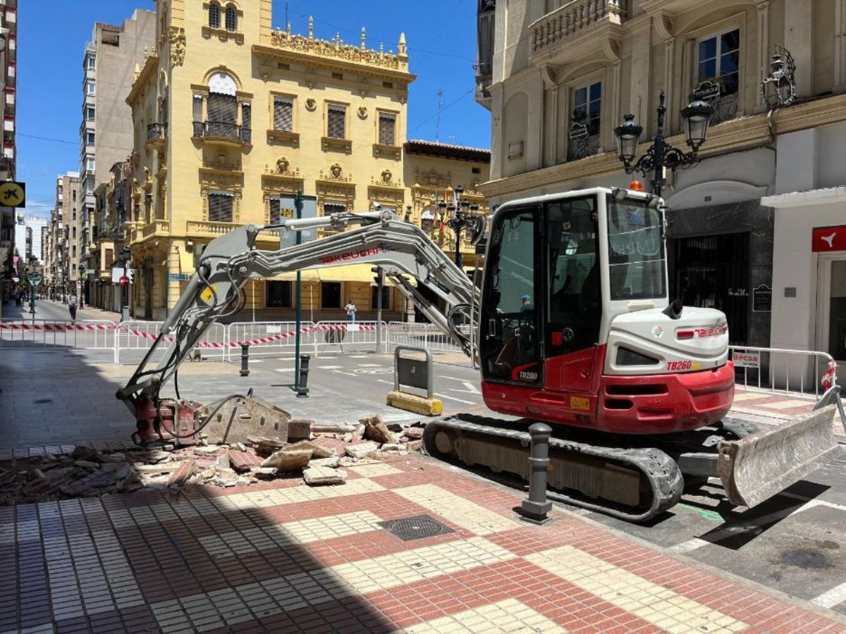 Comienzan las obras de la ZBE en la calle Trinidad de Castellón