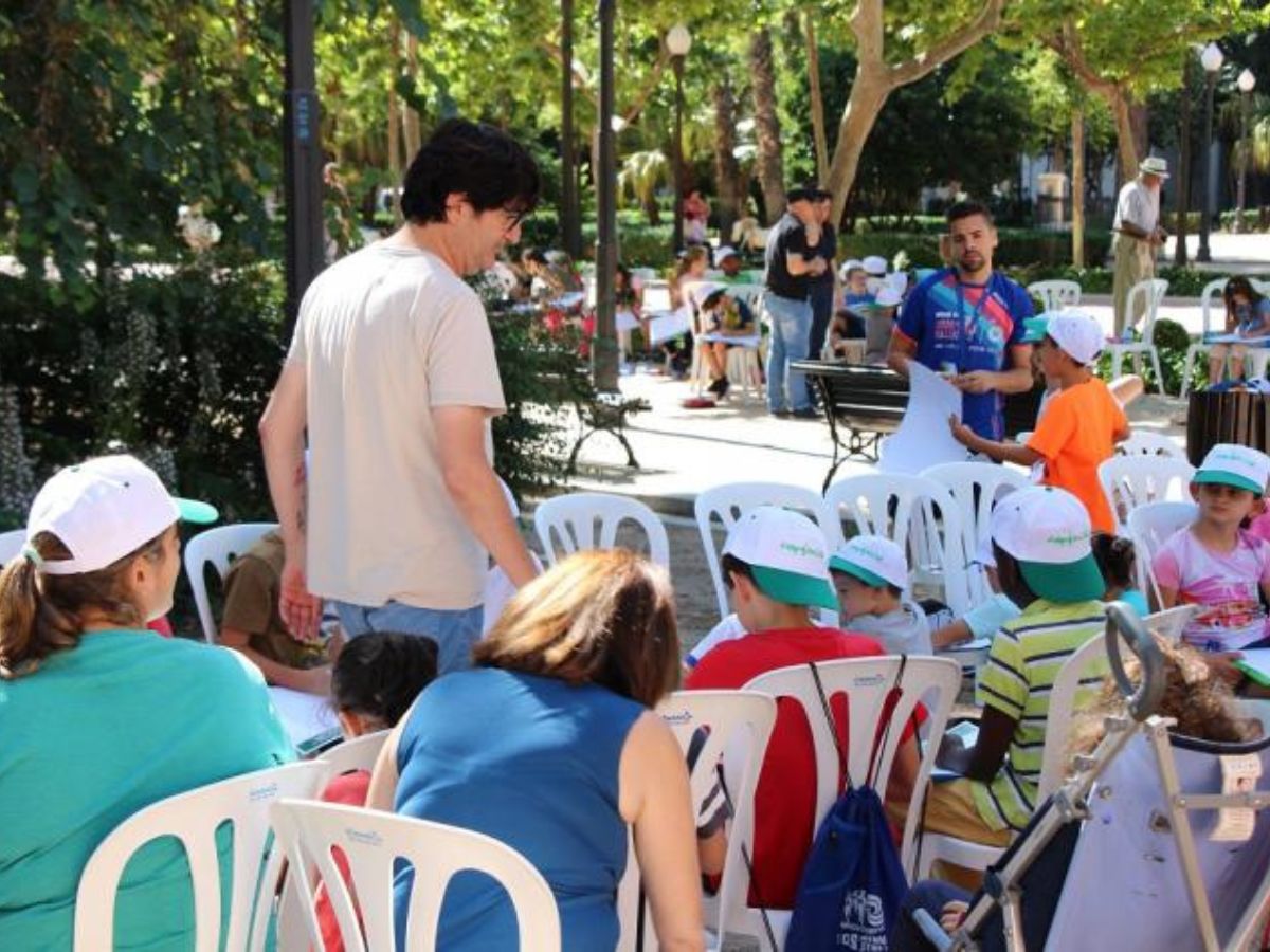 Escolares en el XIII Concurso de Dibujo ‘El Parc Ribalta: Biosfera de Castelló’