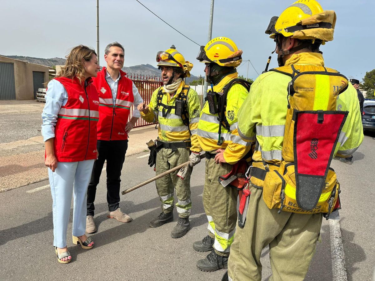 Estabilizado el nuevo incendio en la Cuadra Borriolench