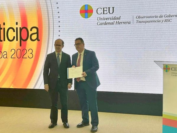 Infoparticipa premia la gestión transparente del Ayuntamiento de Castellón