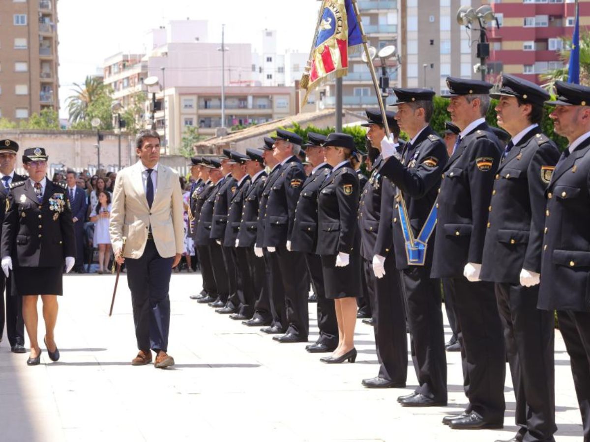 La Comunitat celebra el Día de la Unidad de Policía Nacional Adscrita