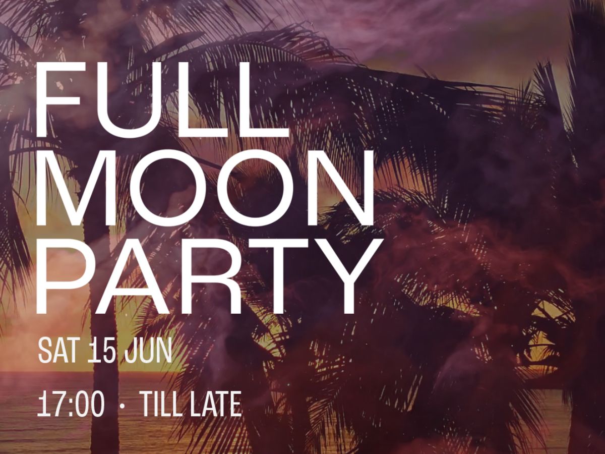 Llega la ‘Full Moon Party’ del verano a Dharma Playa