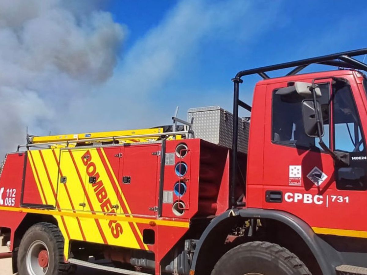 Se declara un incendio en Villahermosa del Río