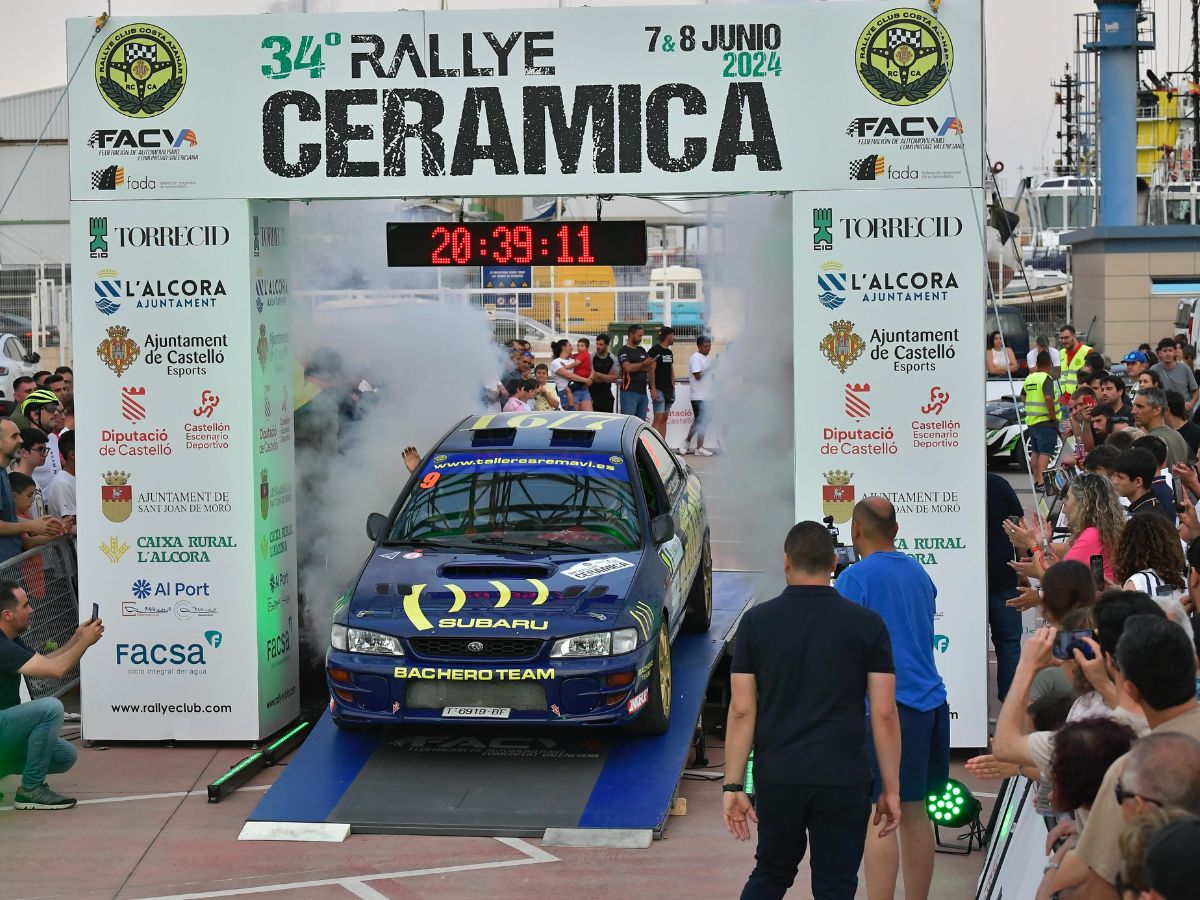 Victoria de Moreno y Fuentes en el 34 Rallye de la Cerámica