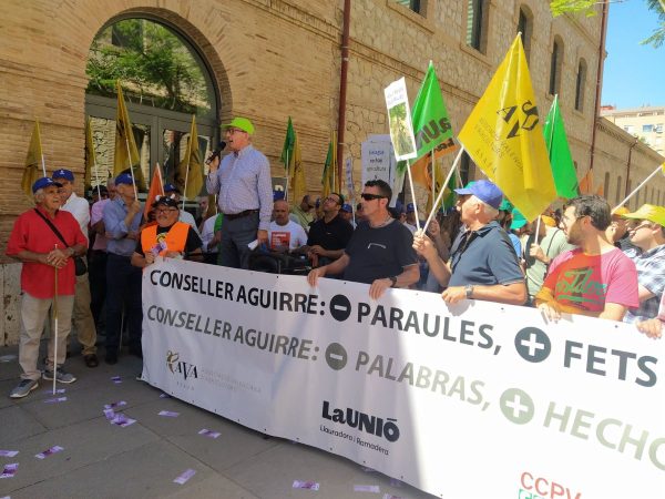 AVA-ASAJA anuncia nuevas protestas ante la Delegación del Gobierno