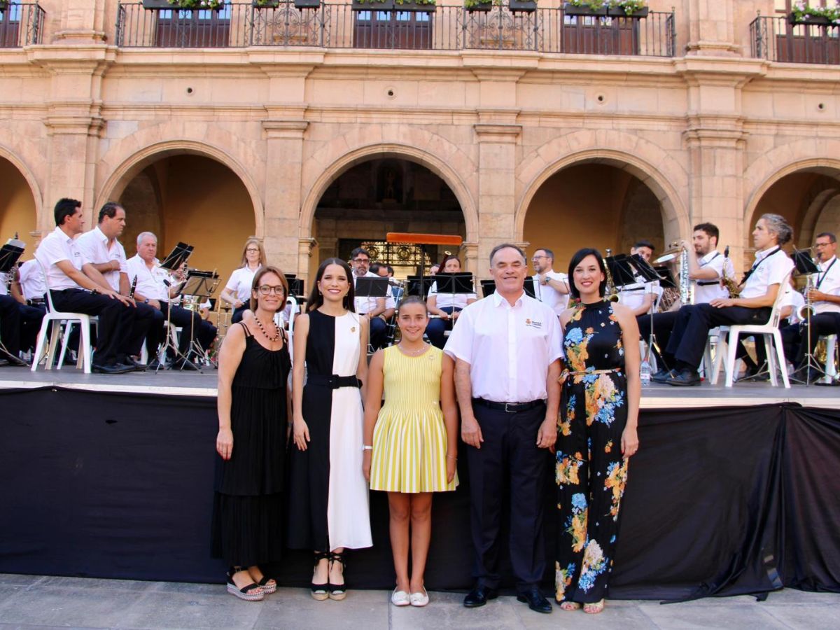 La Banda Municipal de Castellón rinde homenaje a Sant Cristòfol