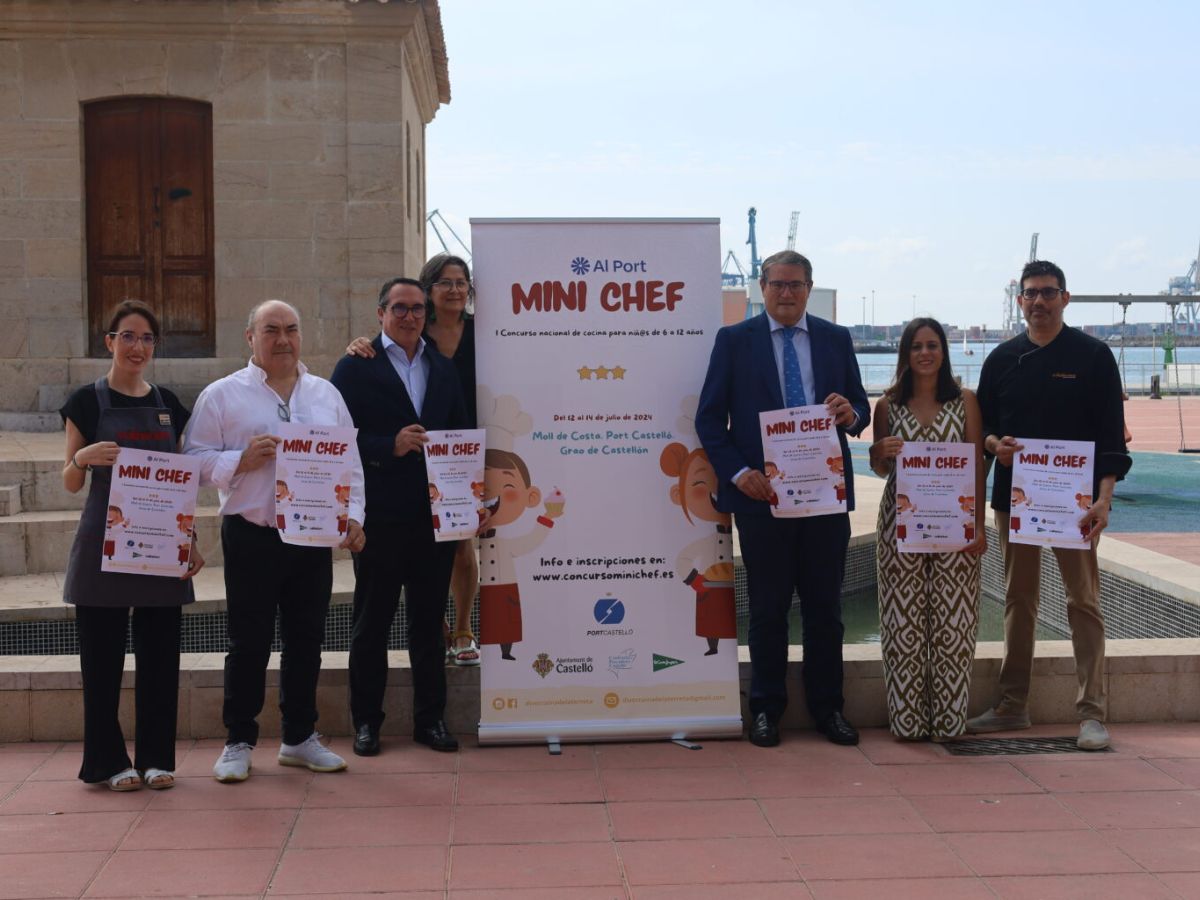 PortCastelló celebra el concurso para niños ‘Mini chef’ con 60 participantes