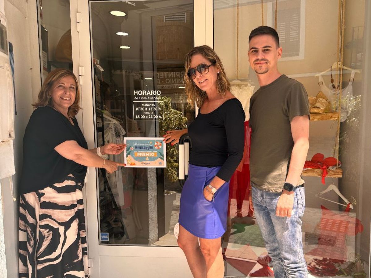 Premios en la campaña del comercio local «Veraneando en Benicàssim»