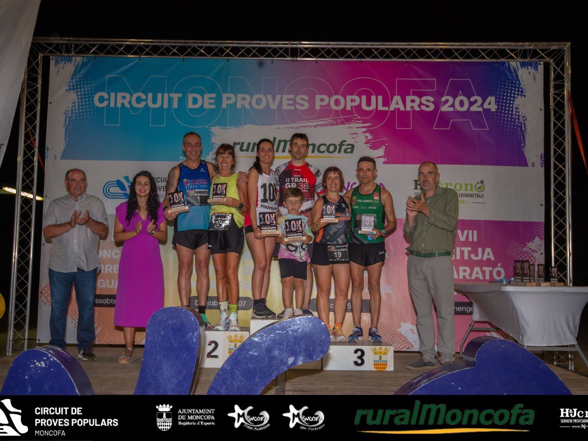 Récord de participación en la quinta edición 10K nocturna de Moncofa