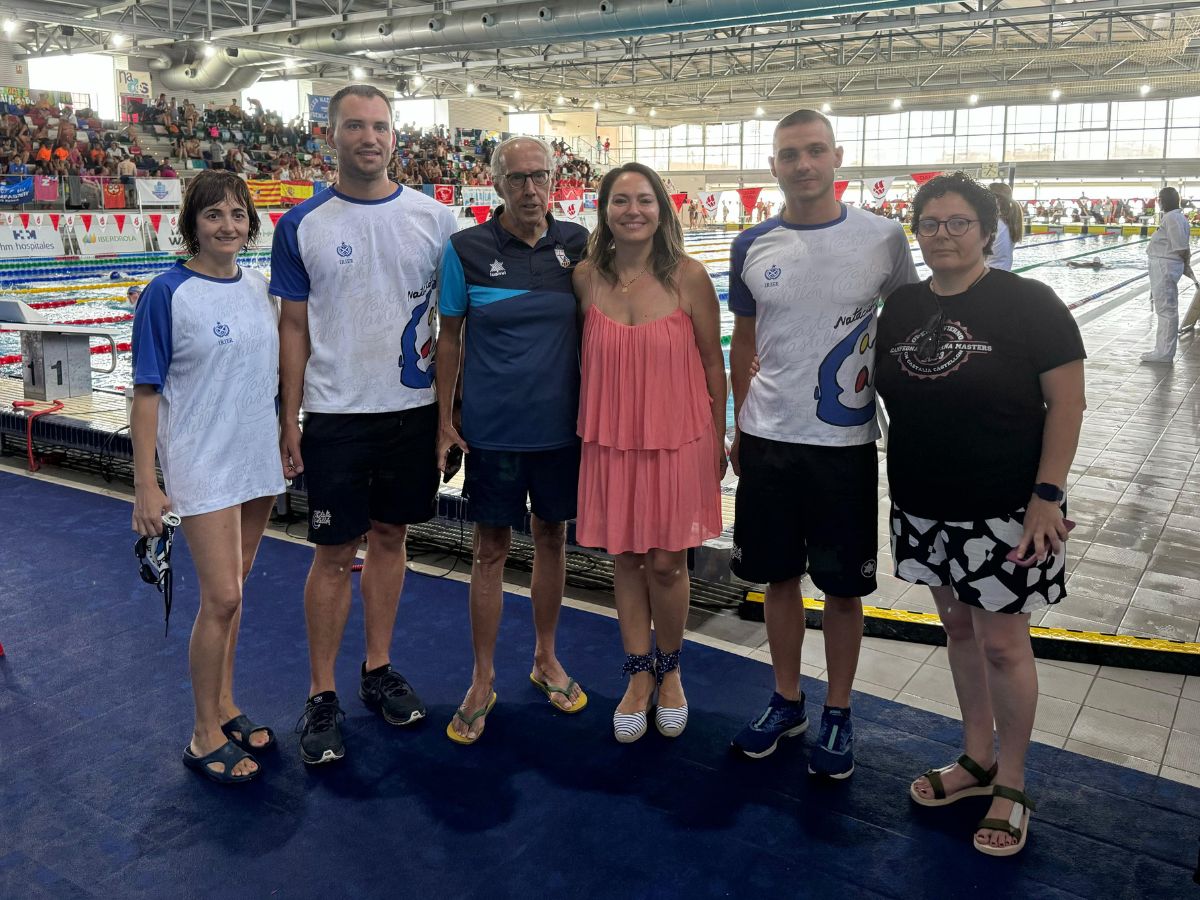 Recta final del Campeonato de España Masters de Natación en Castellón