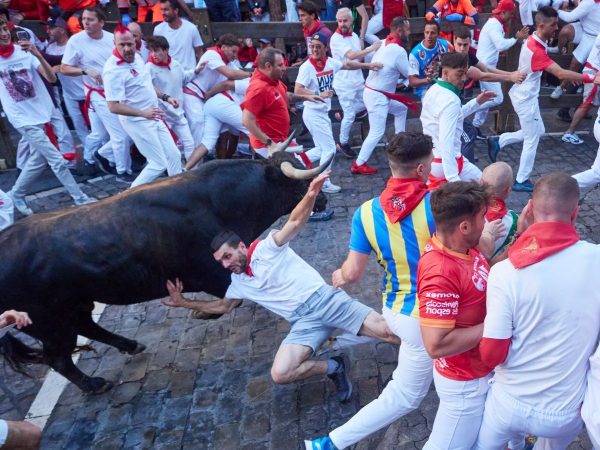 Un castellonense entre los primeros heridos en San Fermín 2024