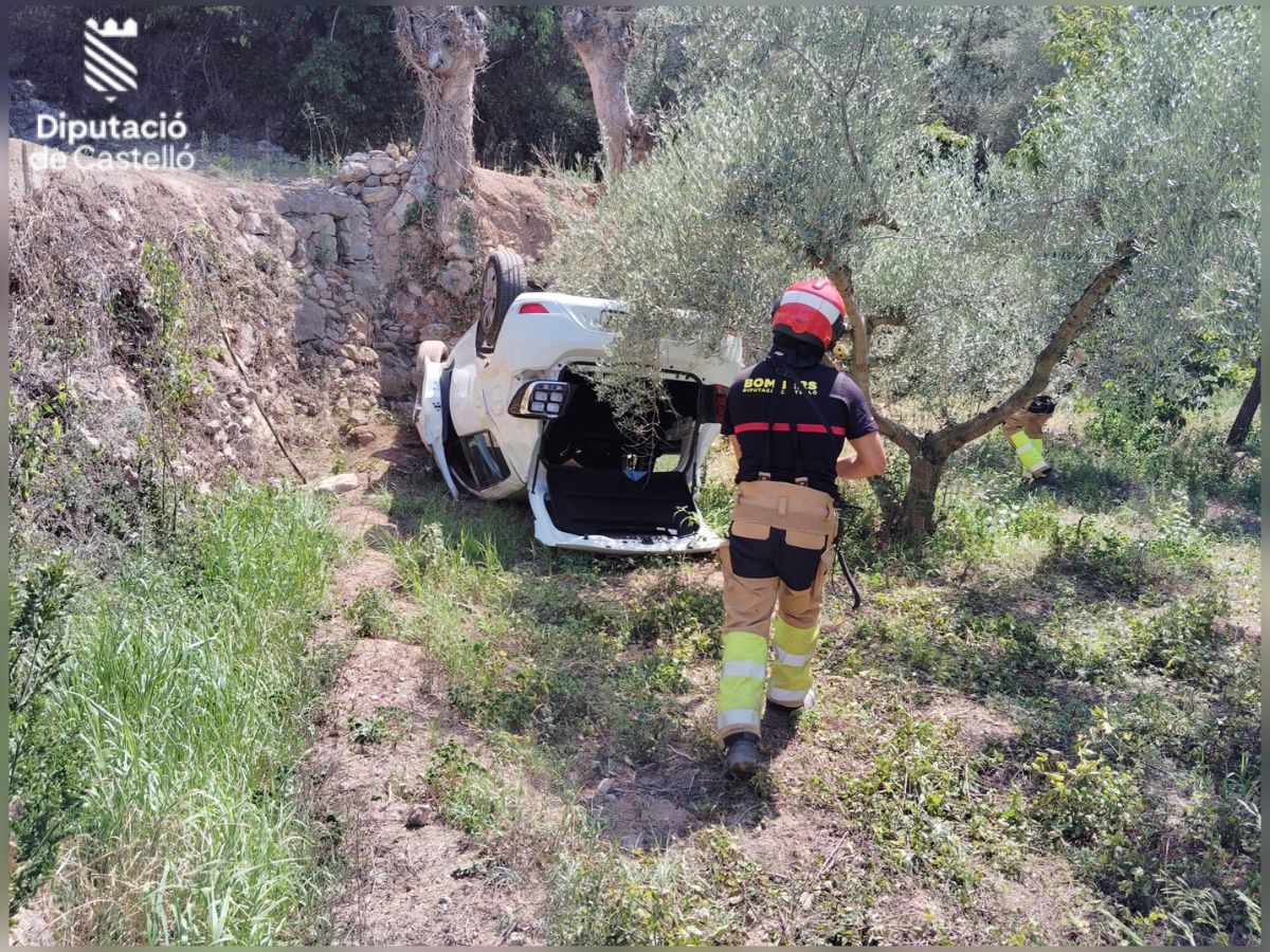 Grave accidente de tráfico en Vall de Almonacid - Castellón-2