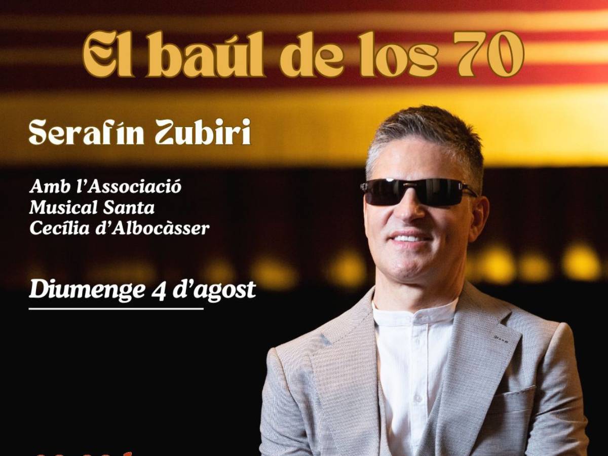 Albocàsser saca a la venta las entradas para el concierto de Serafín Zubiri