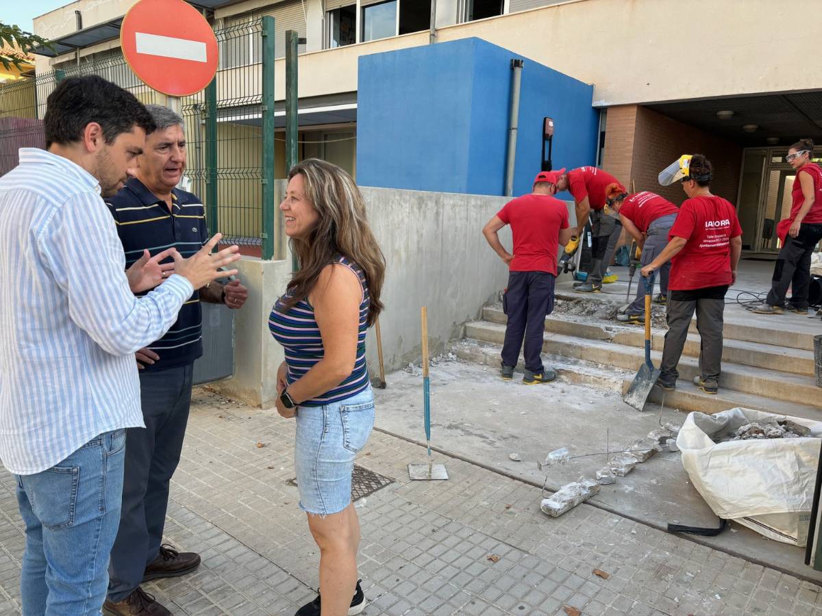 Almassora mejora y acondiciona los colegios cara al próximo curso escolar