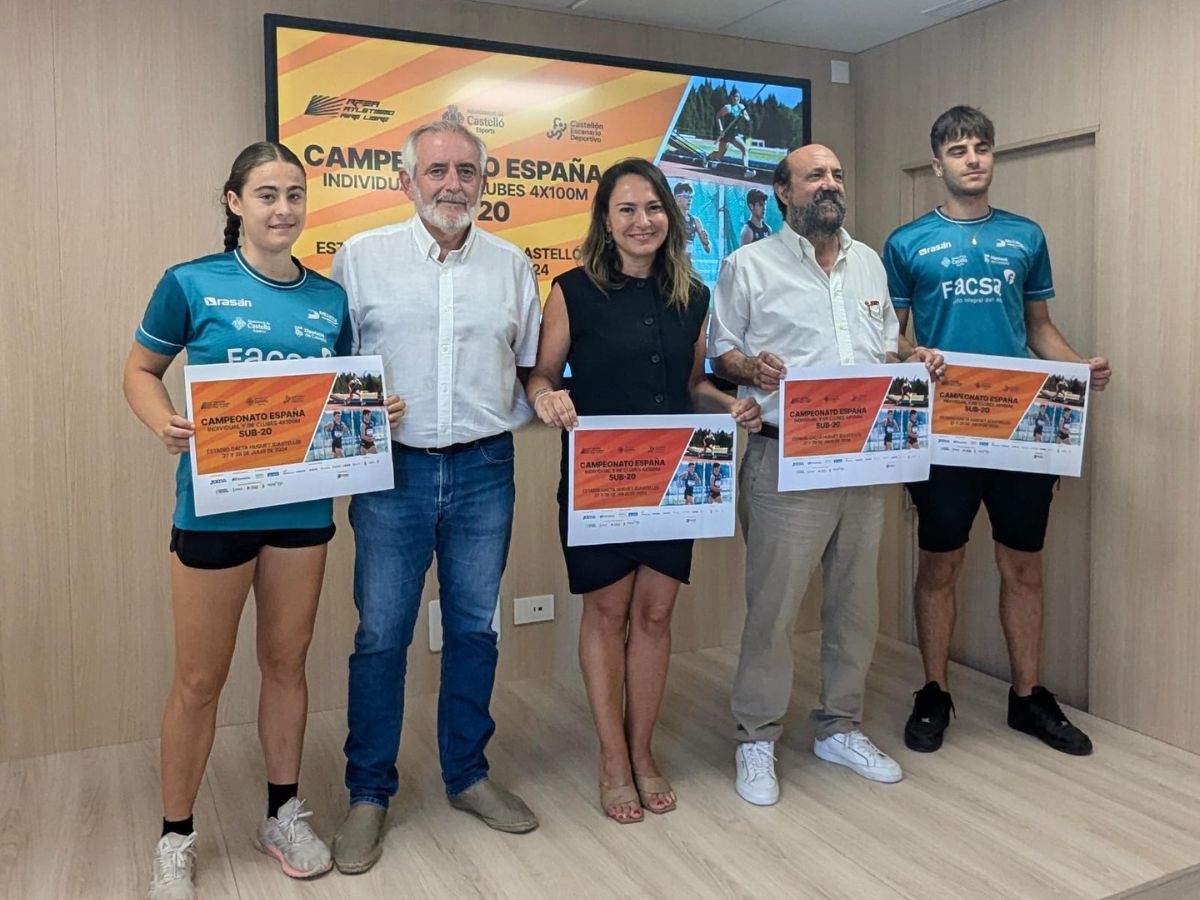 Castellón se prepara para el Campeonato de España de Atletismo Sub 20